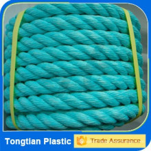 3 strands or 4 strands 15mm plastic rope